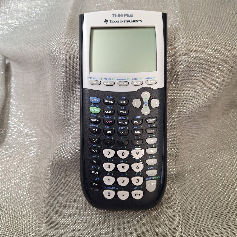 Texas Instruments TI-84 Plus Graphing Calculus Calculator Instr Book Cover Black - Picture 2 of 5